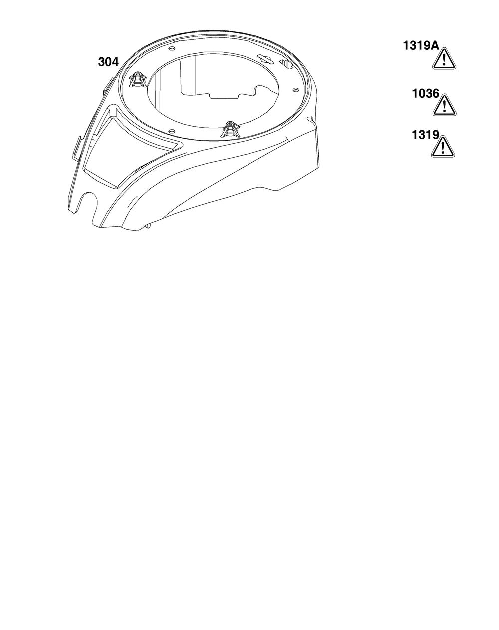Blower Housing Group Diagram and Parts List for 100802-0148-H5 100000 - 19Z999 Briggs and Stratton Engine